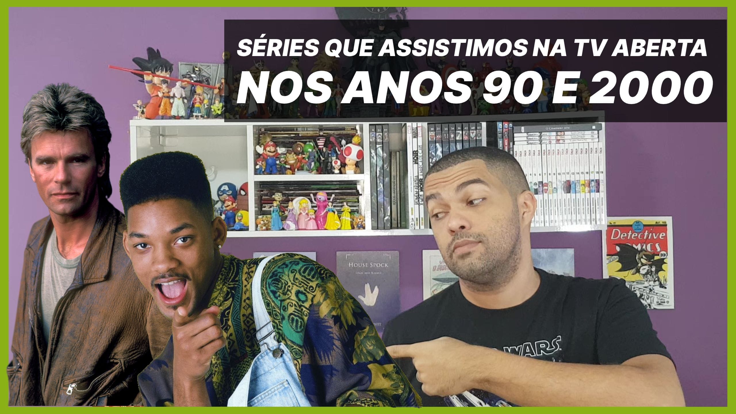 Séries que assistimos na TV aberta