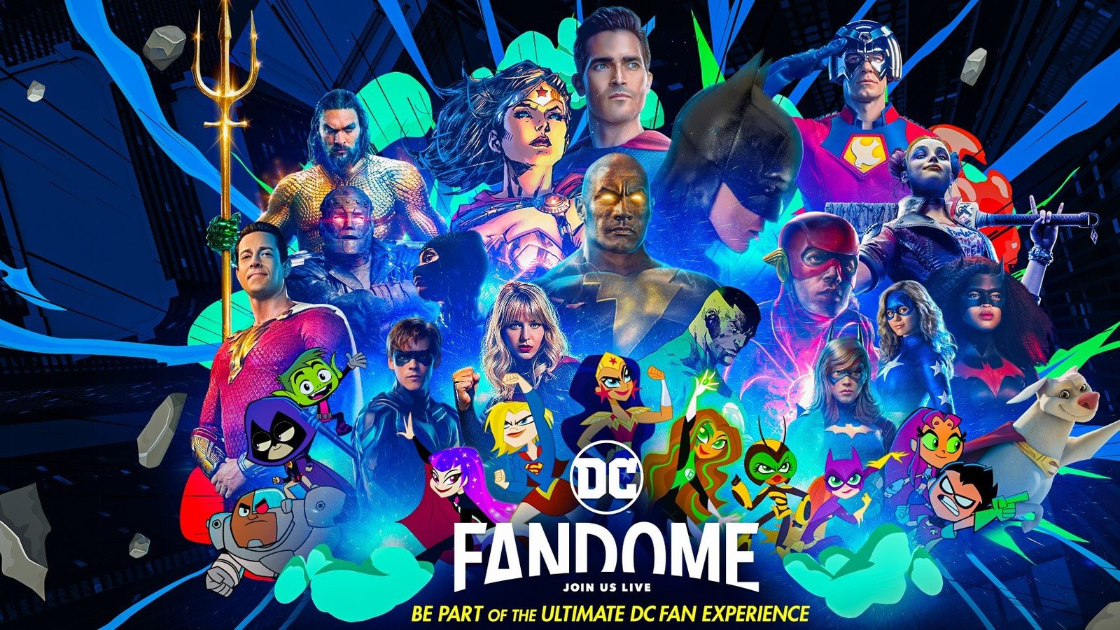 DC Fandome será transmitido pelo canal do Warner Play