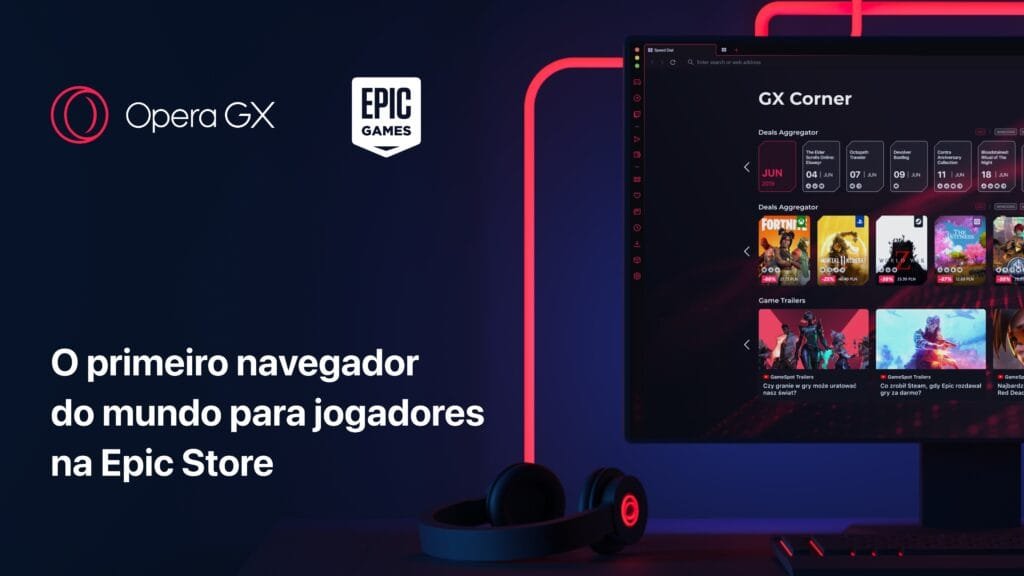 Opera GX permite que os usuários definam um jogo como background do Windows