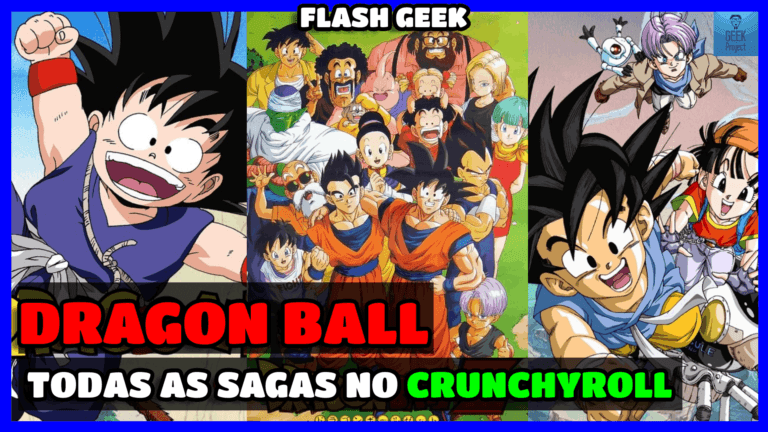 Todas as sagas de Dragon Ball estão disponíveis no Crunchyroll