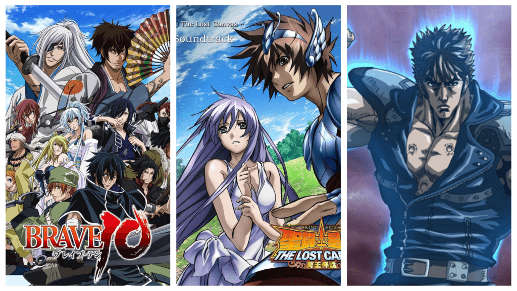 +SBT Expande Catálogo de Animes com ‘Brave 10’, Spin-Off de ‘Hokuto no Ken’ e ‘Lost Canvas’